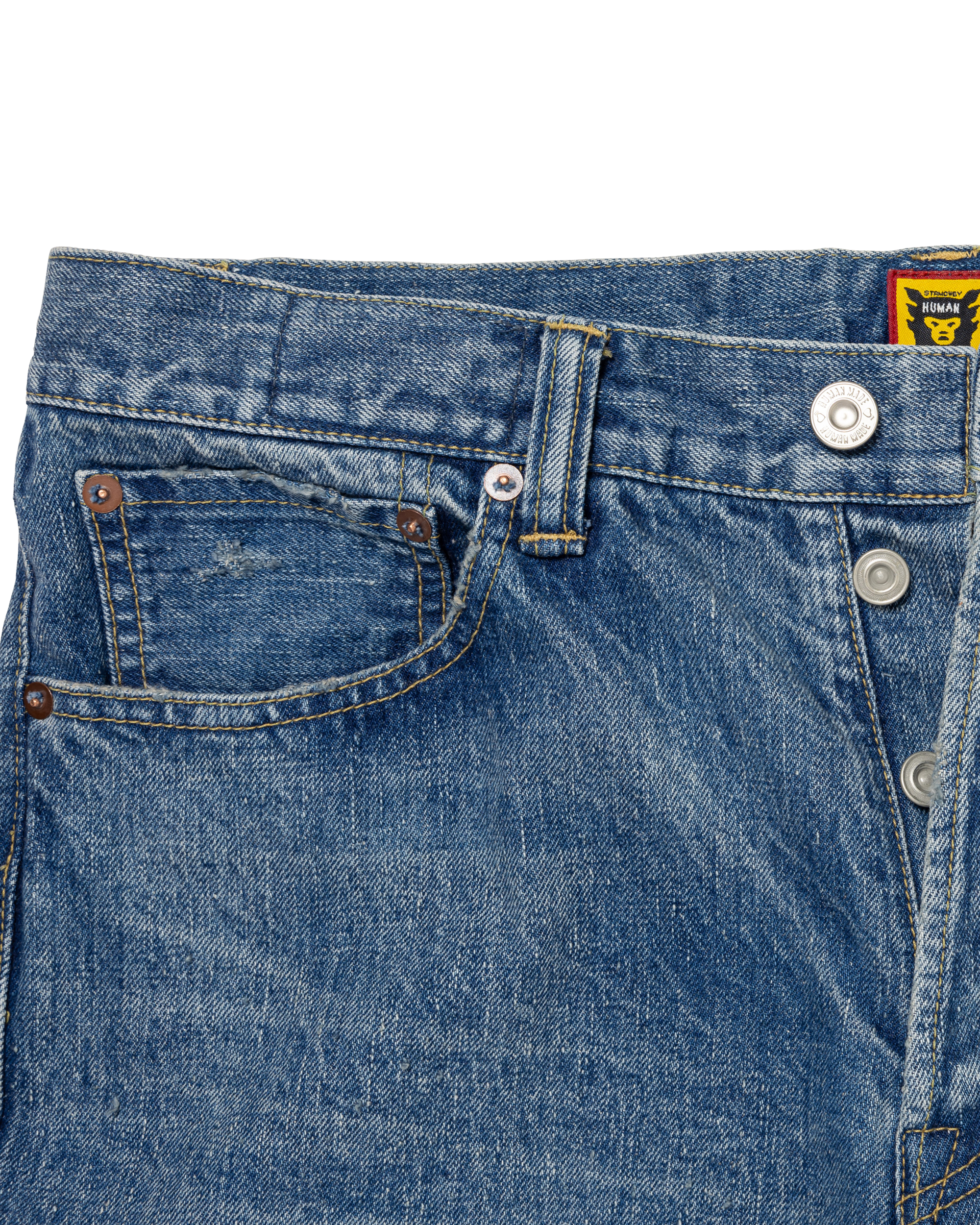 Straight Denim Pants - Image 3