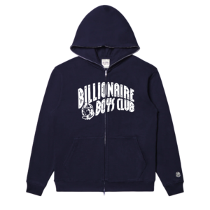 Classic Curve Logo Full Zip Hoodie