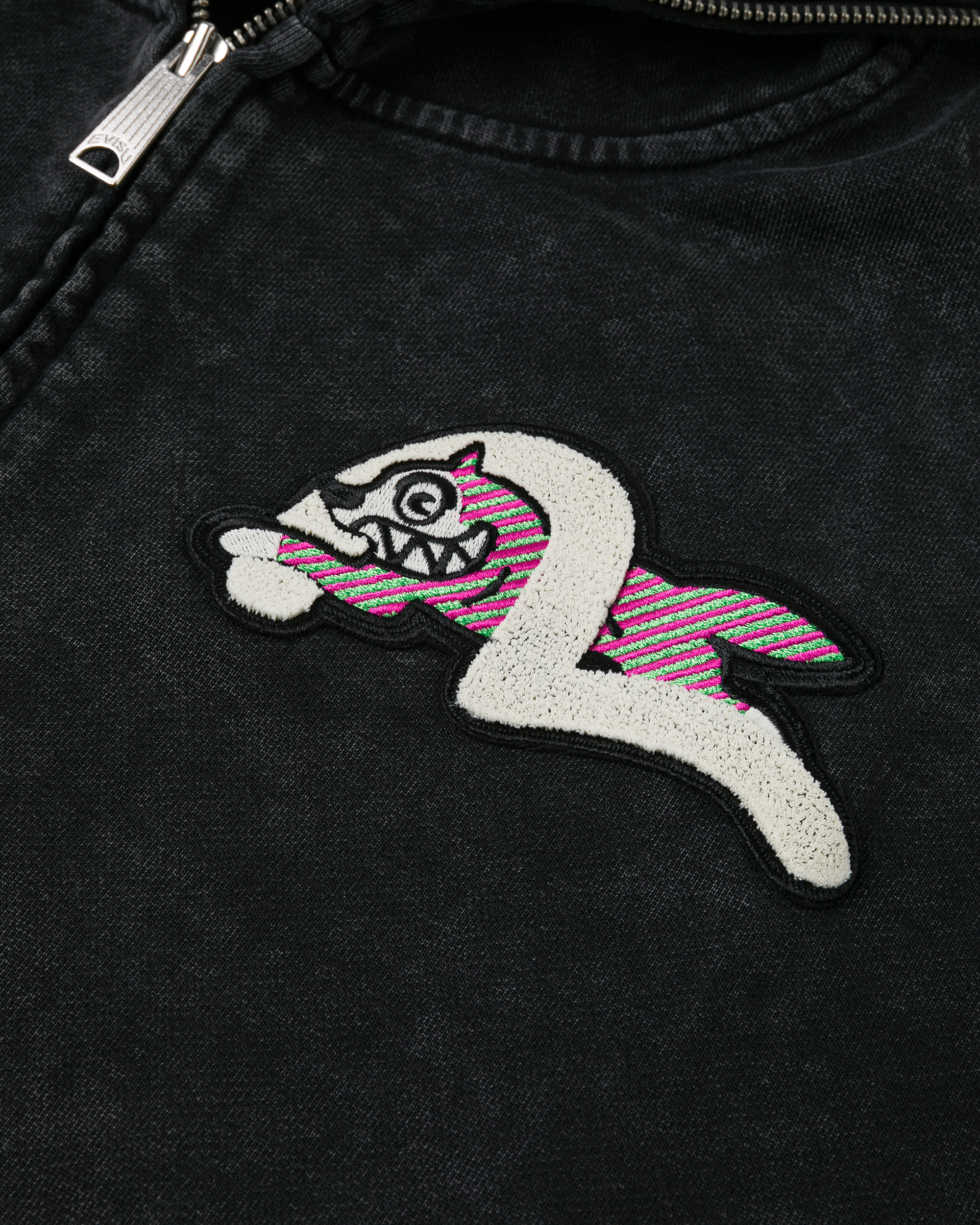 Logo With Seagull Emb. & Printed Hood Sweatshirt - Image 7