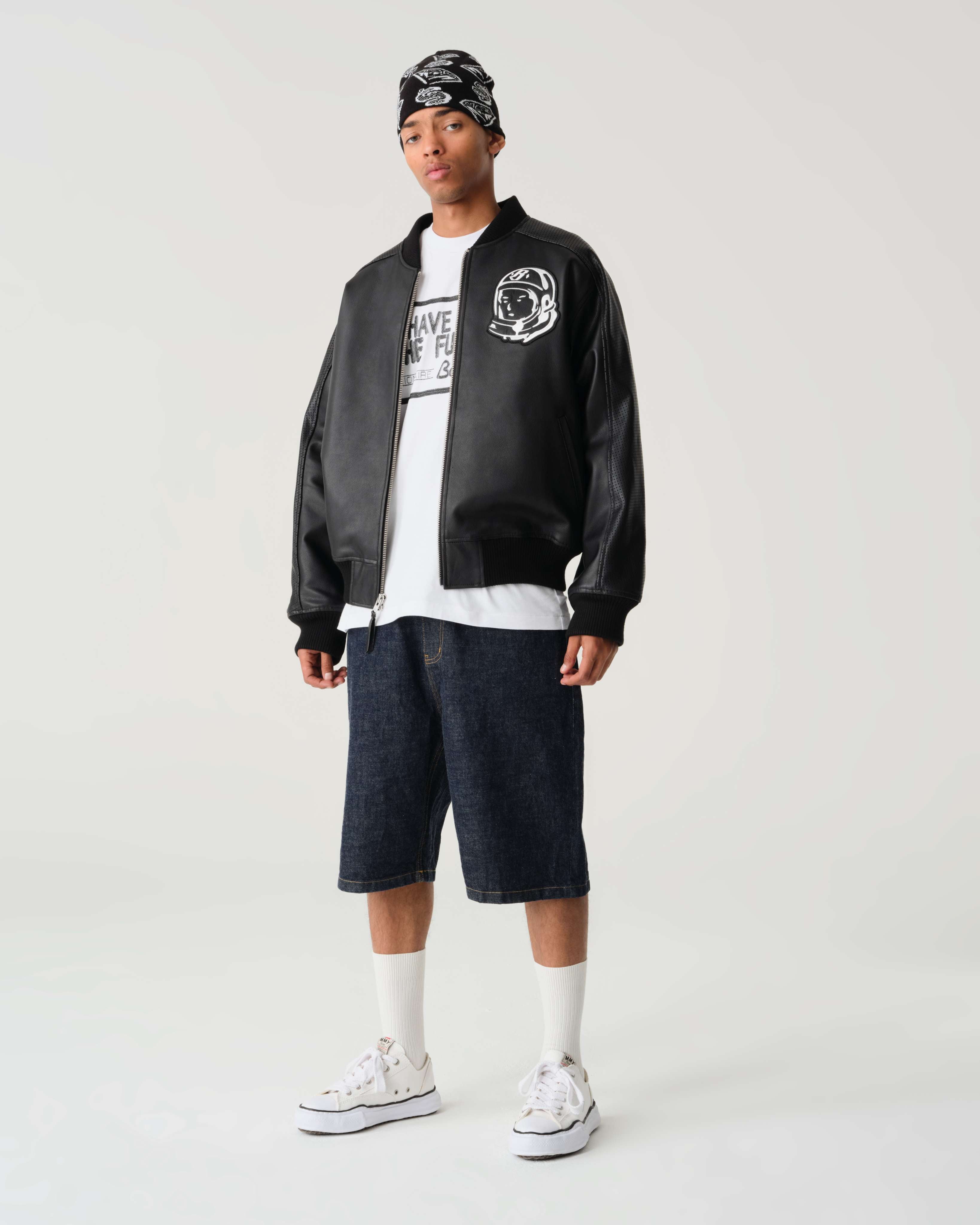 OG Astro Leather Bomber Jacket - Image 2