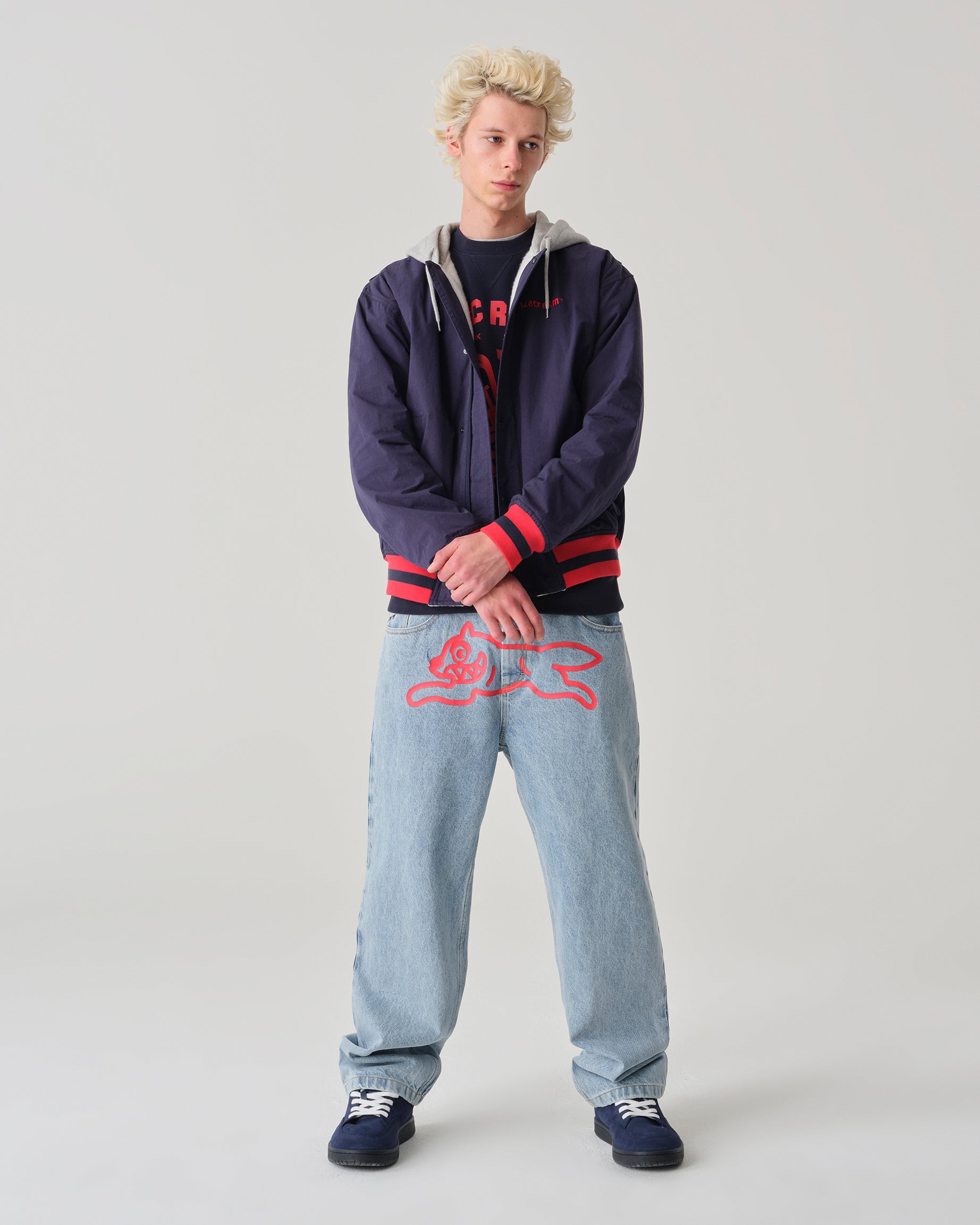 Running Dog Double Scoop Denim Pant - Image 2