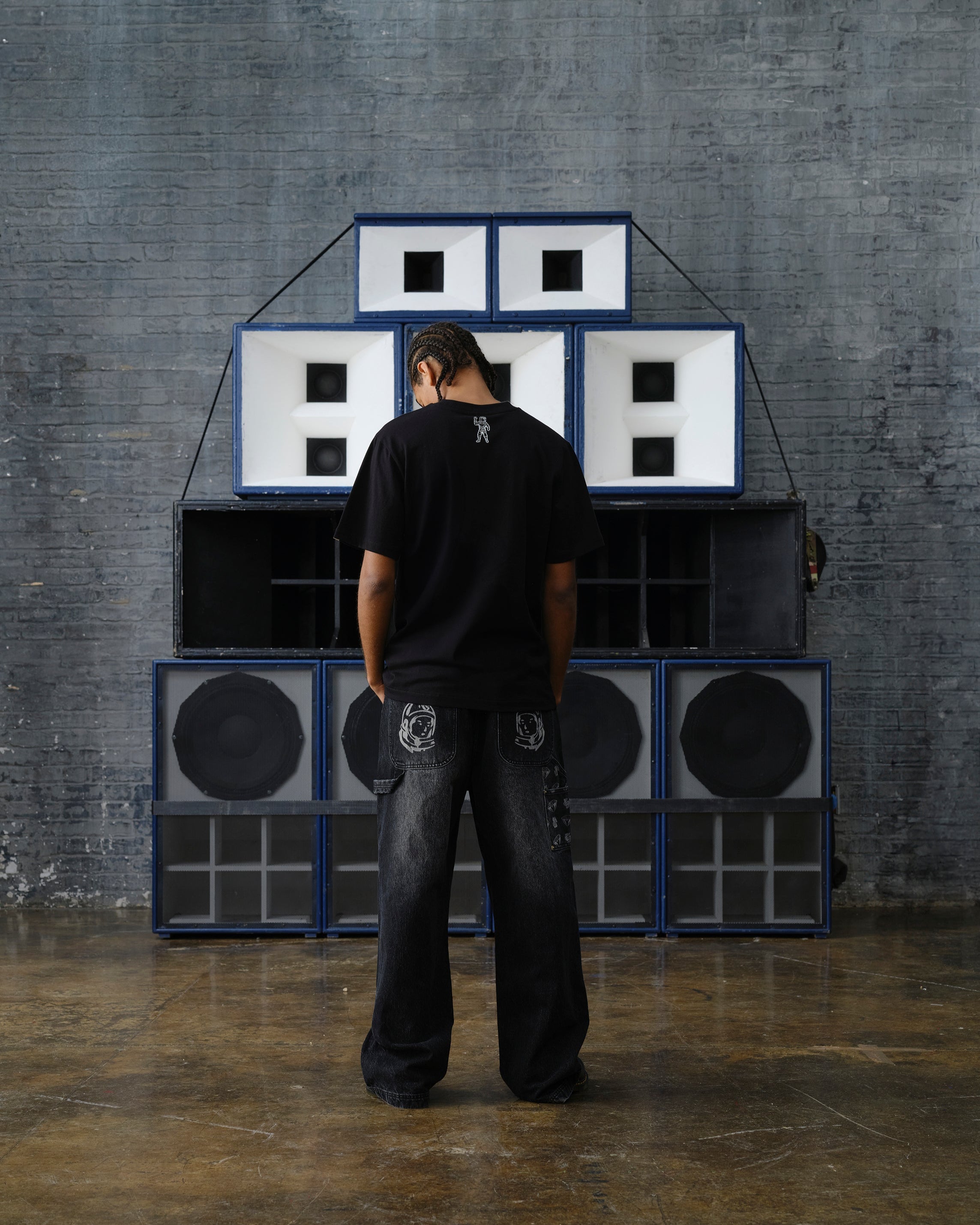 Diamonds & Dollars Denim Carpenter Pant - Image 3