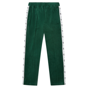 Small Arch Logo Taped Velour Track Pant
