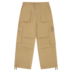 Straight Logo Parachute Pants