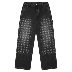 Diamonds & Dollars Denim Carpenter Pant