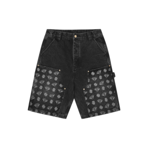 Diamonds & Dollars Denim Carpenter Short