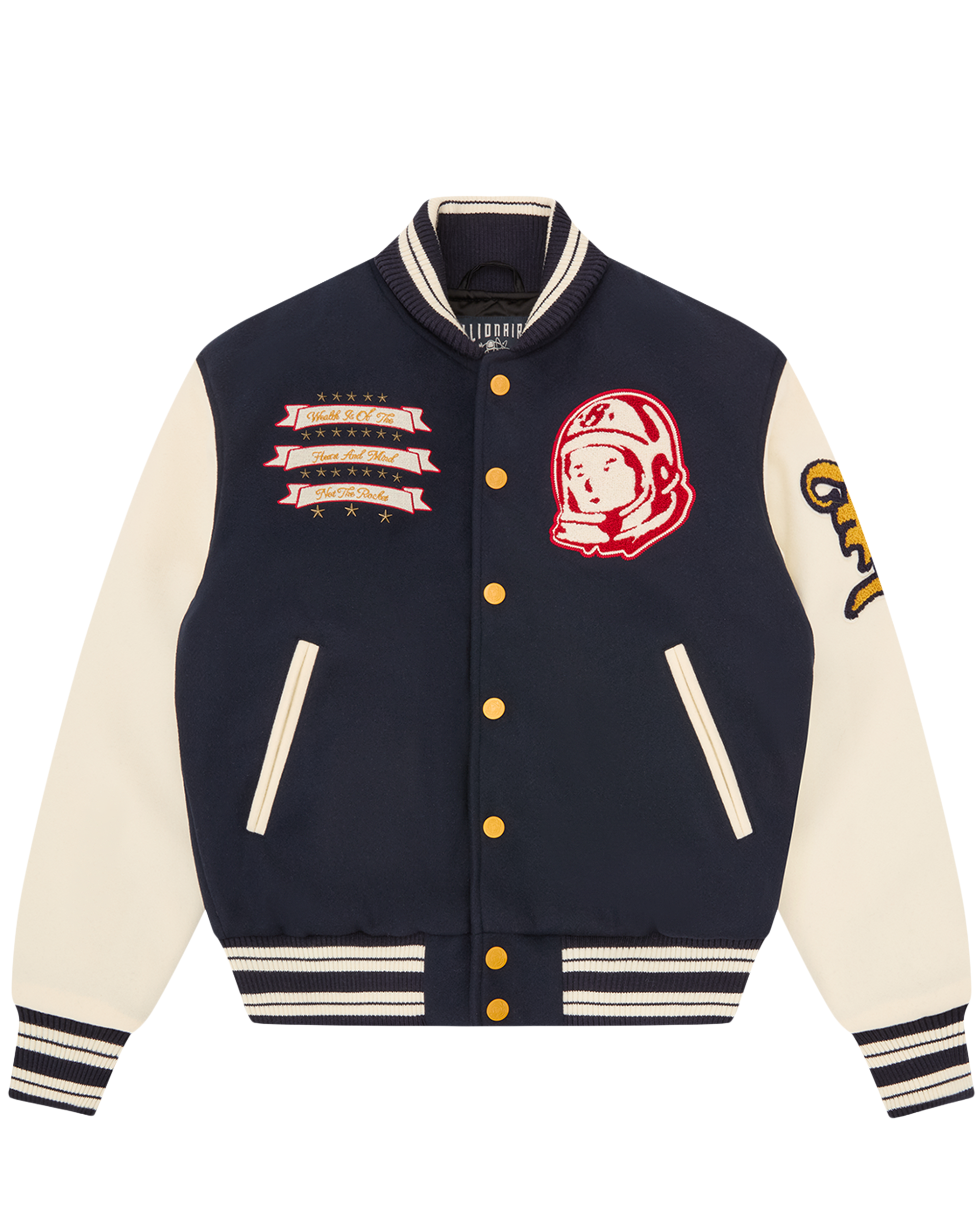 Fanfare Script Wool Varsity Jacket
