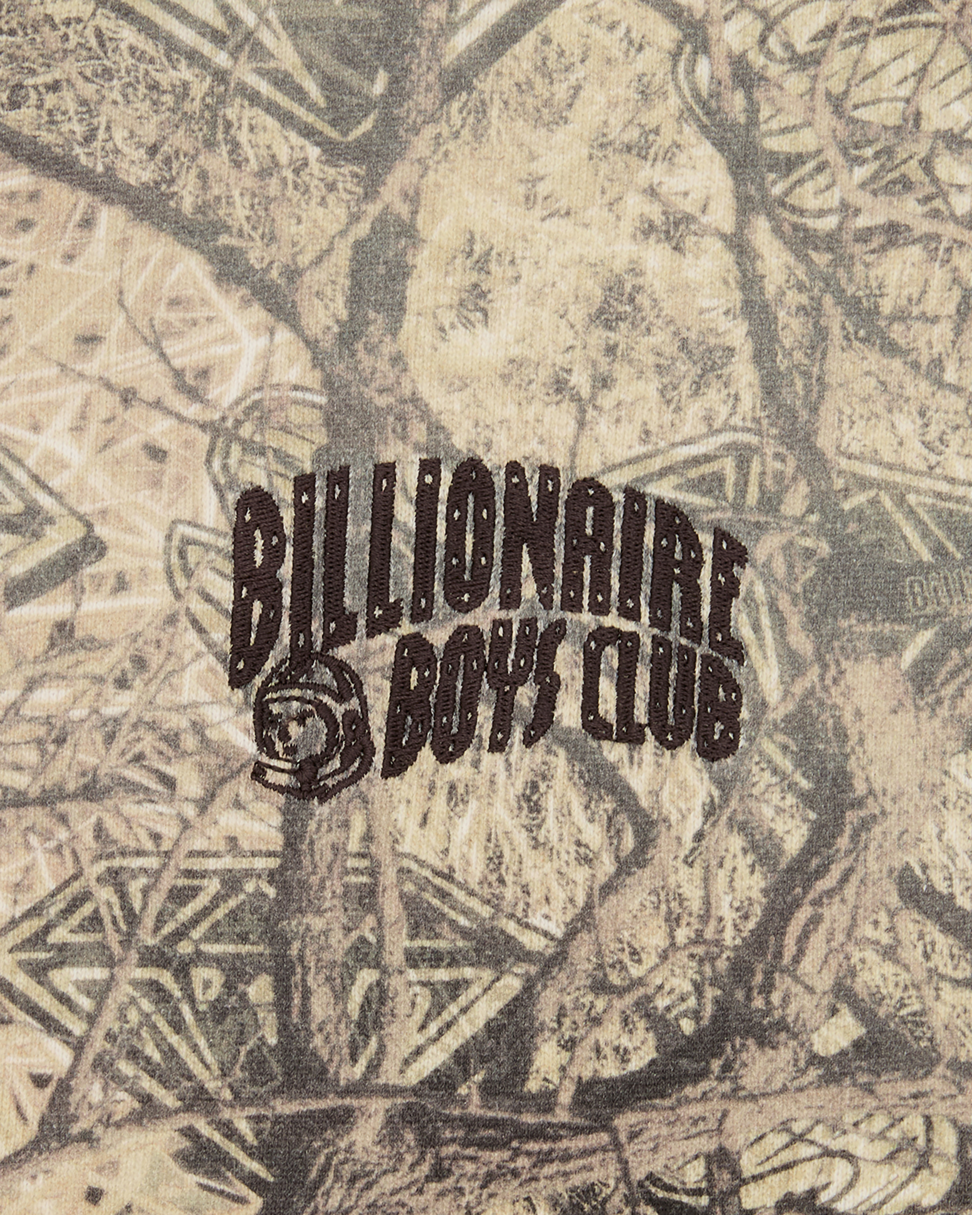Diamonds & Dollars Tree Camo Oversized Zip Through - Image 3