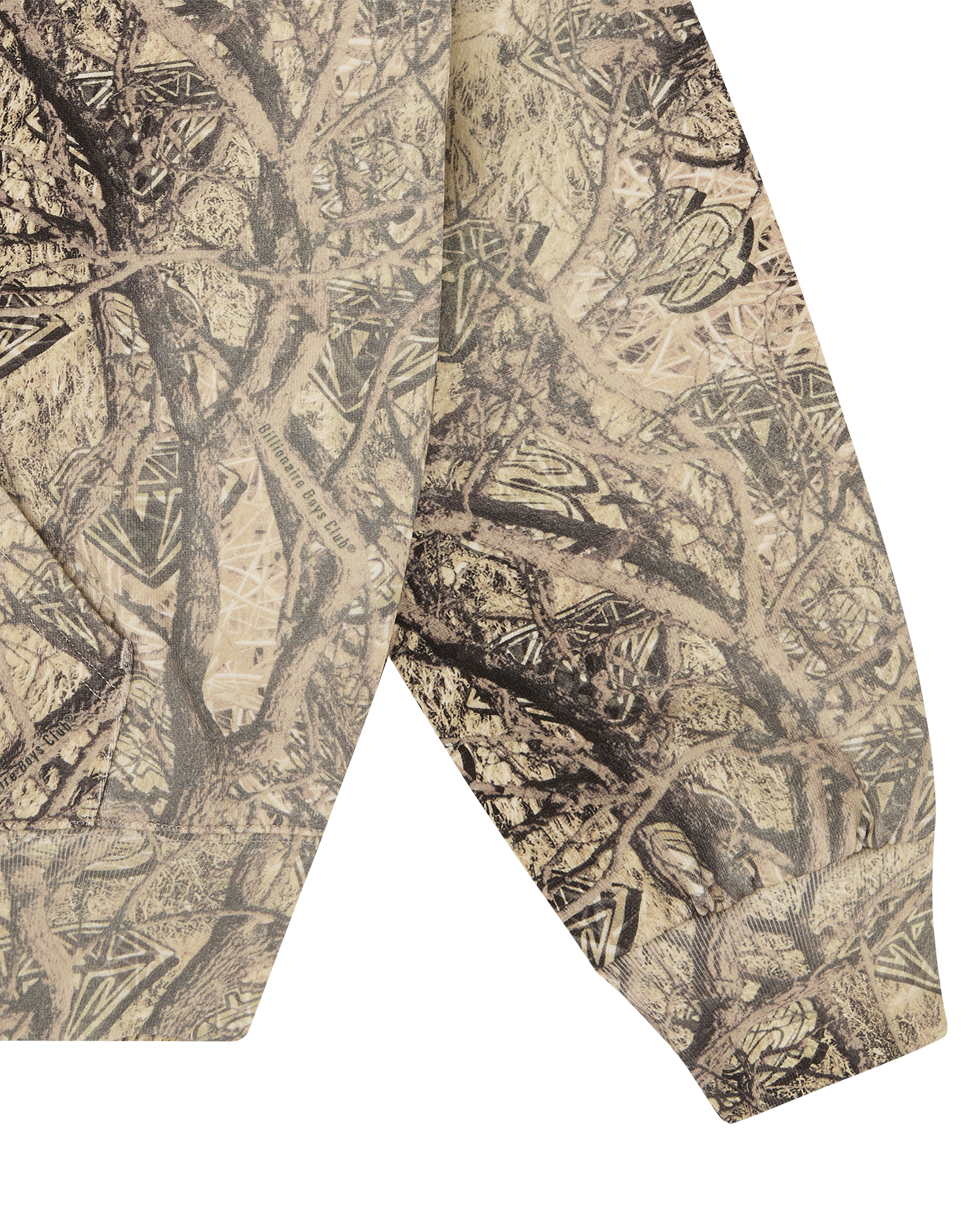 Diamonds & Dollars Tree Camo Oversized Zip Through - Image 4
