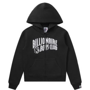 Kids Classic Curve Logo Zip Hoodie