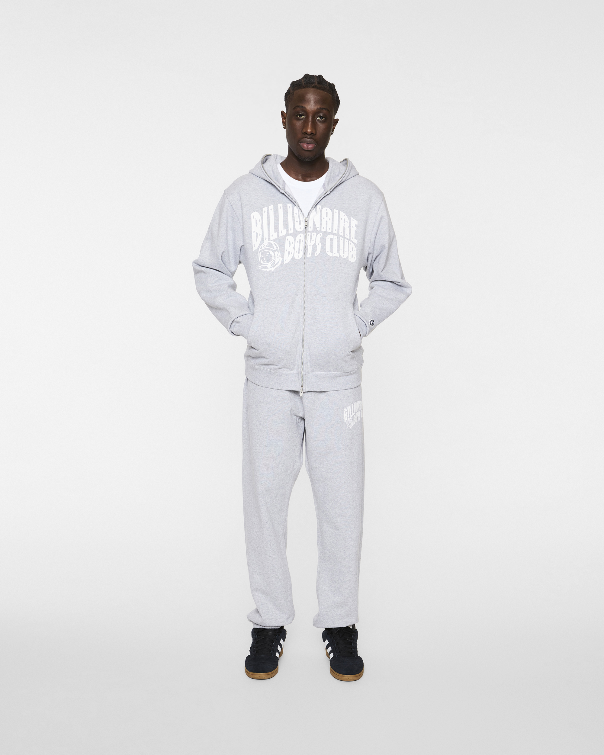 Classic Curve Logo Full Zip Hoodie - Image 3