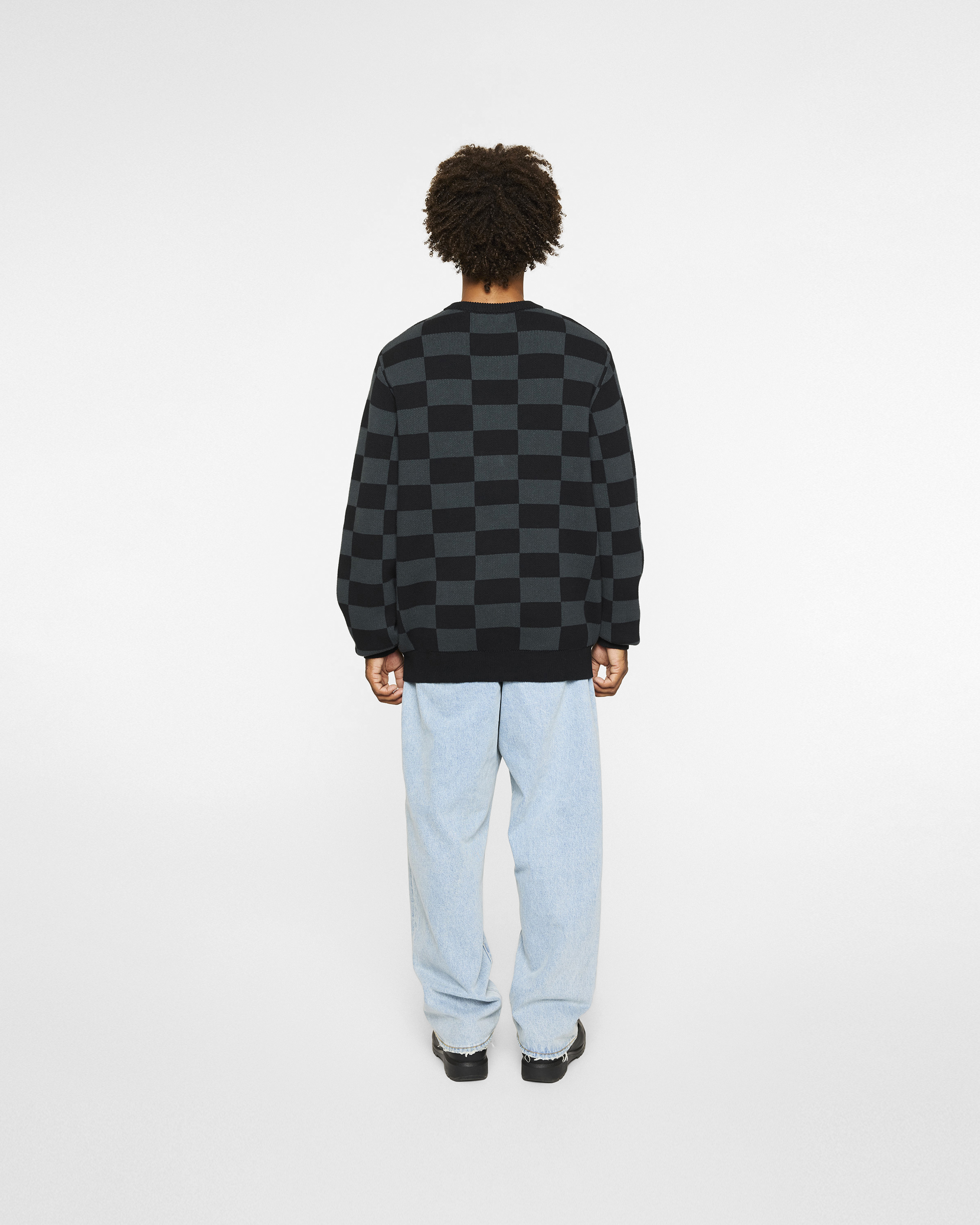 Check Sweater - Image 4