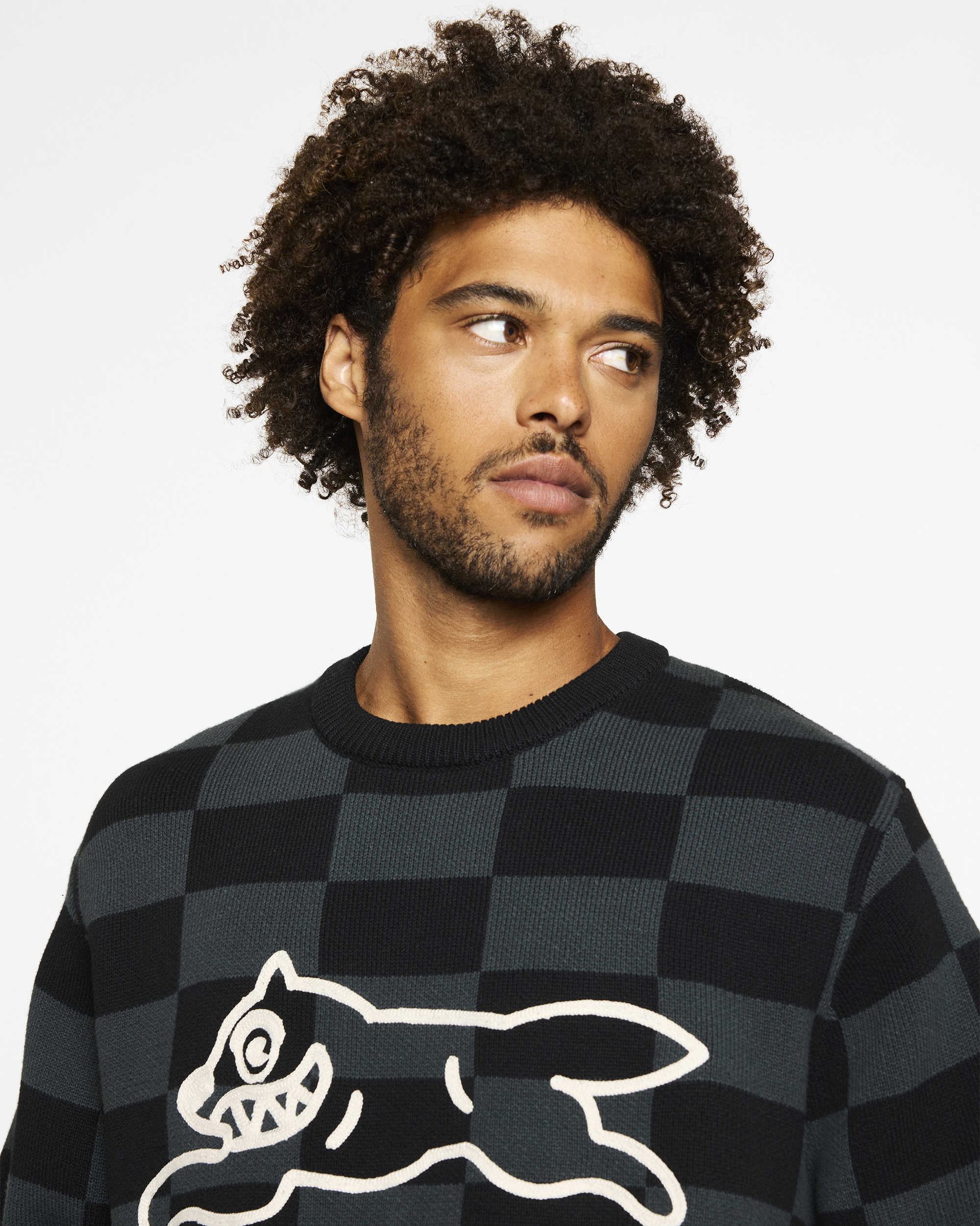 Check Sweater - Image 5