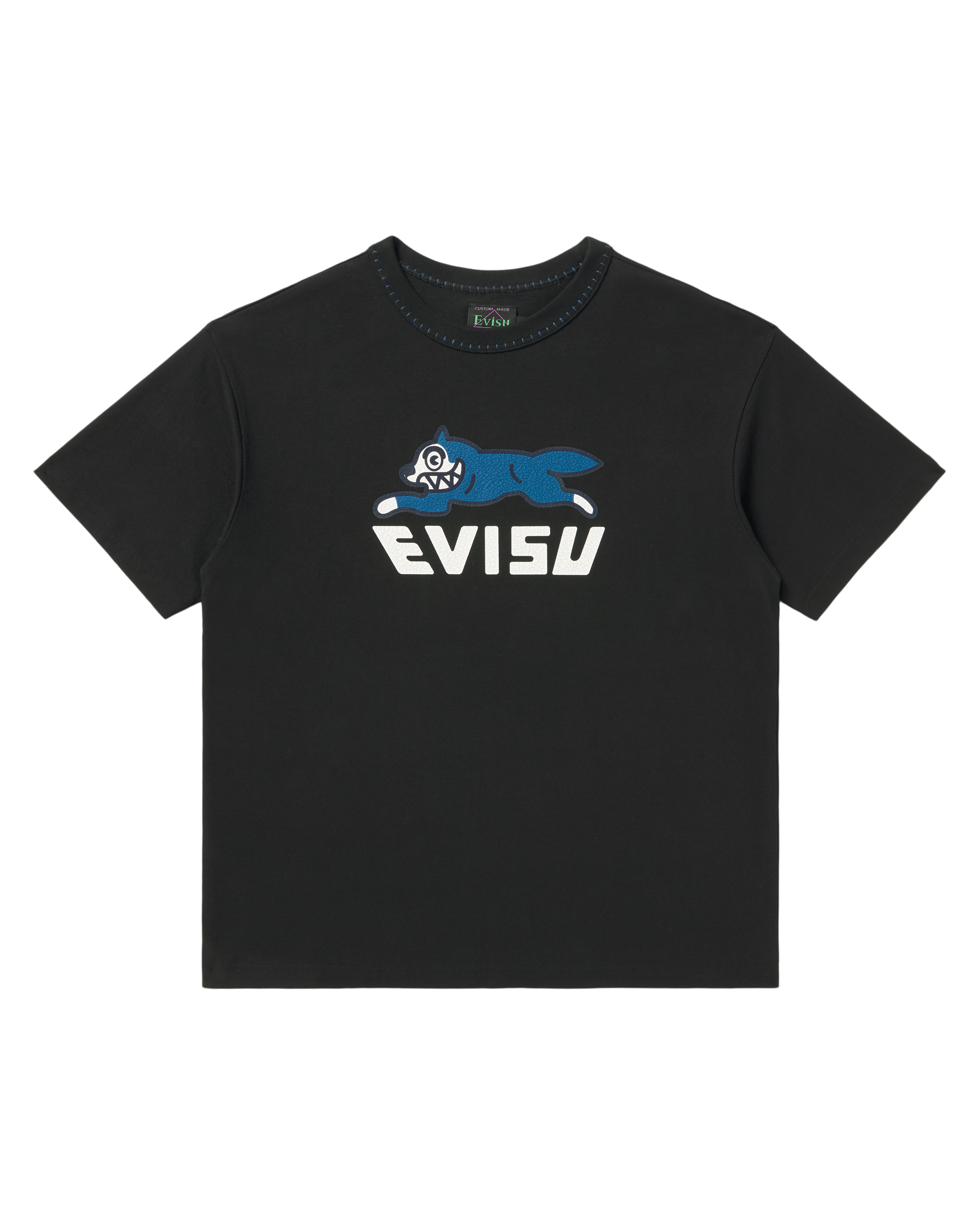 Logo With Evisu Printed T-Shirt