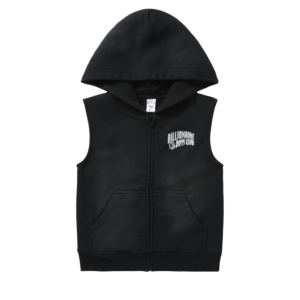 Kids Sleeveless Zip Hoodie