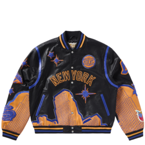 BBC X Jeff Hamilton Knicks Varsity Jacket