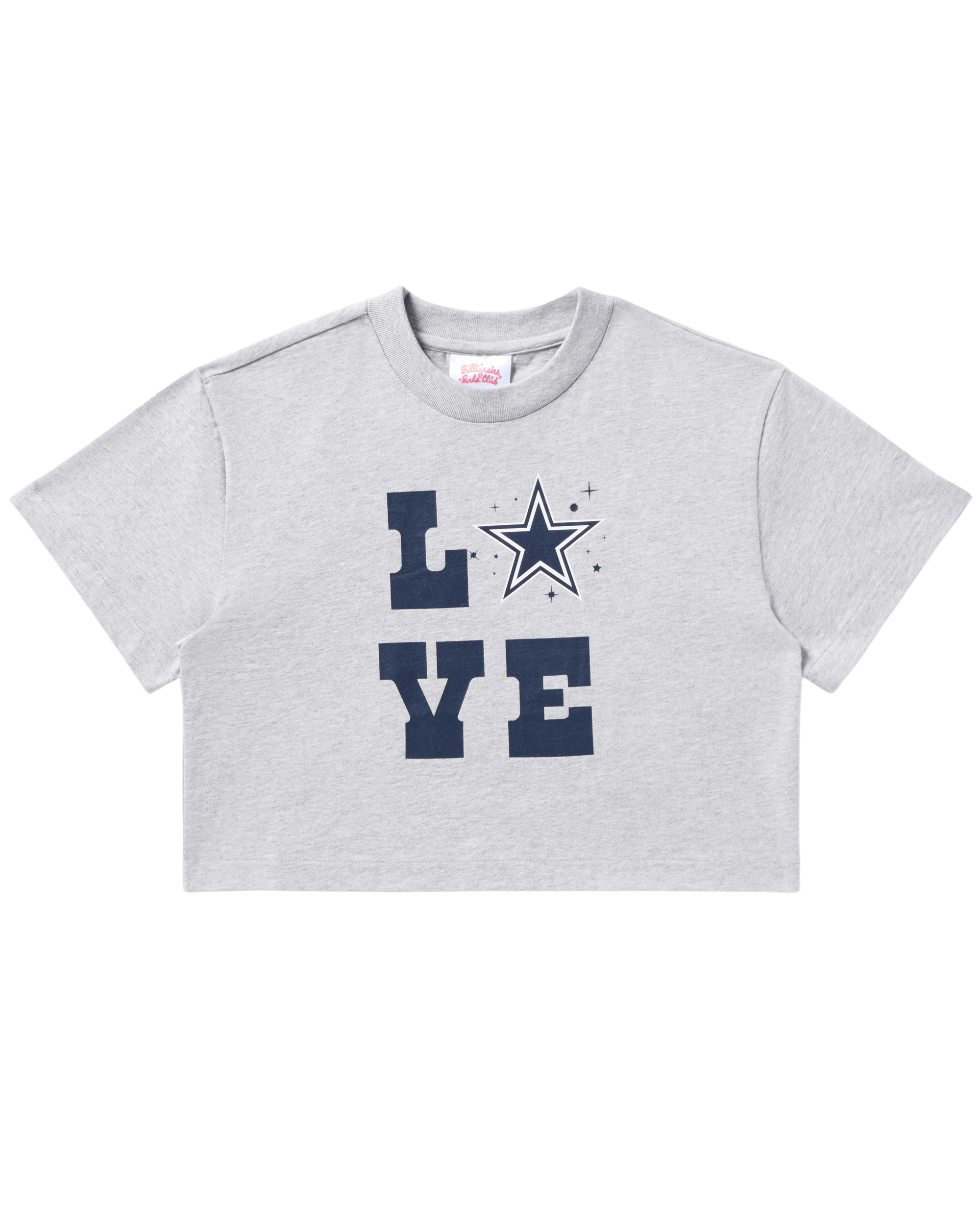 Womens Dallas Cowboys Cropped Tee