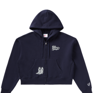 Womens Dallas Cowboys Cropped Hoodie