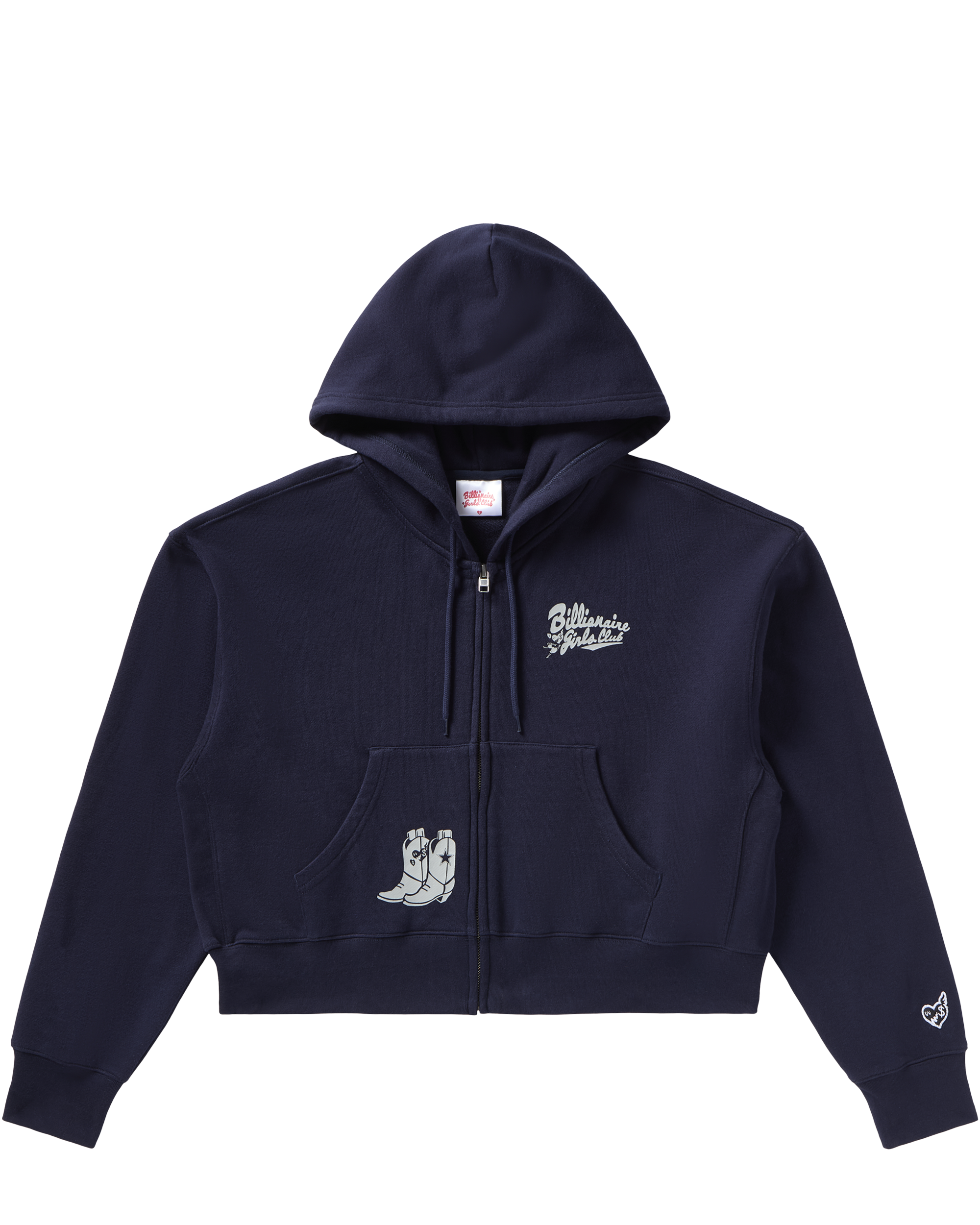 Womens Dallas Cowboys Cropped Hoodie