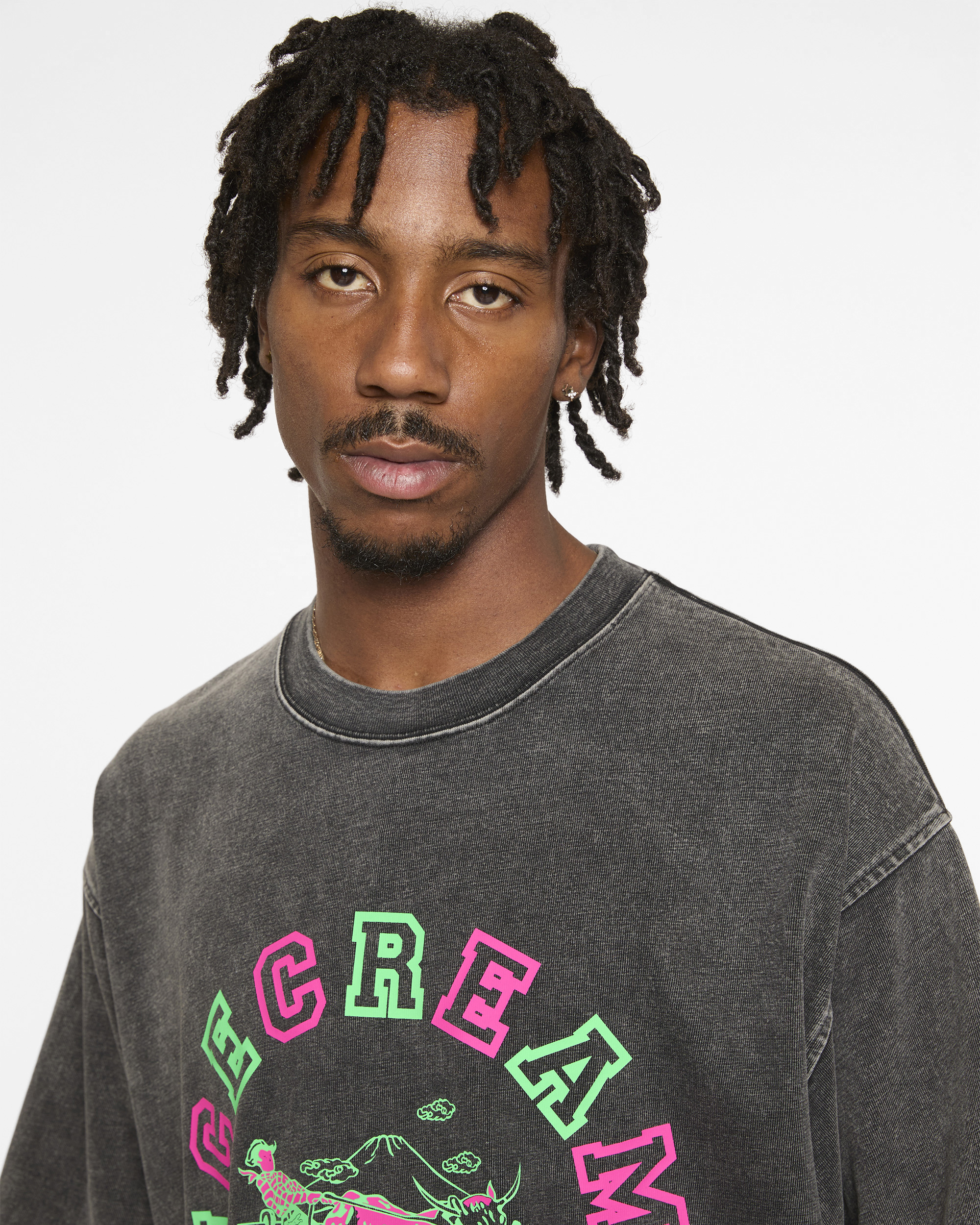 Icecream X Evisu Printed T-Shirt - Image 4