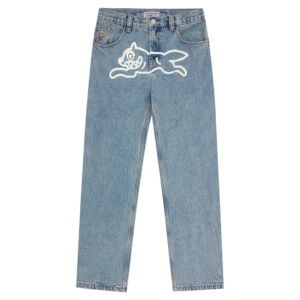 Check Lined Denim Pant