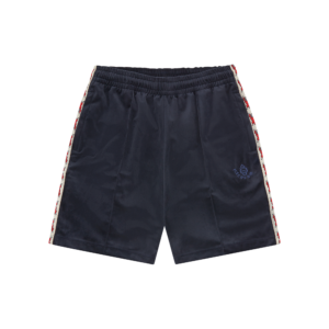 Running Dog Taped Velour Track Shorts