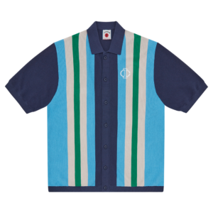 Collared Knitted Polo Shirt