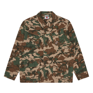 Running Dog Woodland Camo Field Jacket