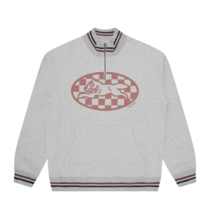 Checker Running Dog Quarter Zip