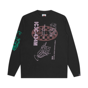 Multi Graphic LS T-Shirt