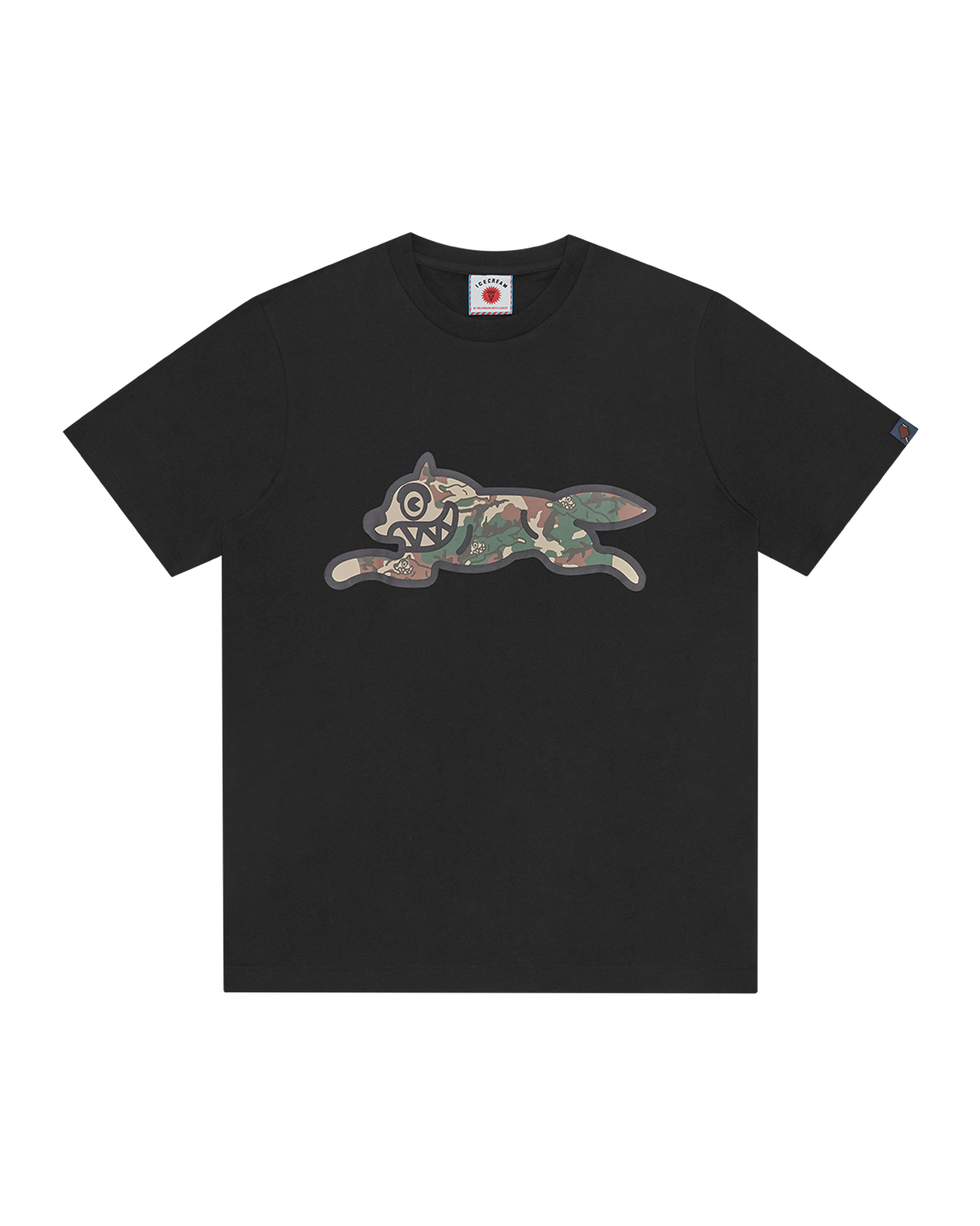 Woodland Camo Running Dog T-Shirt