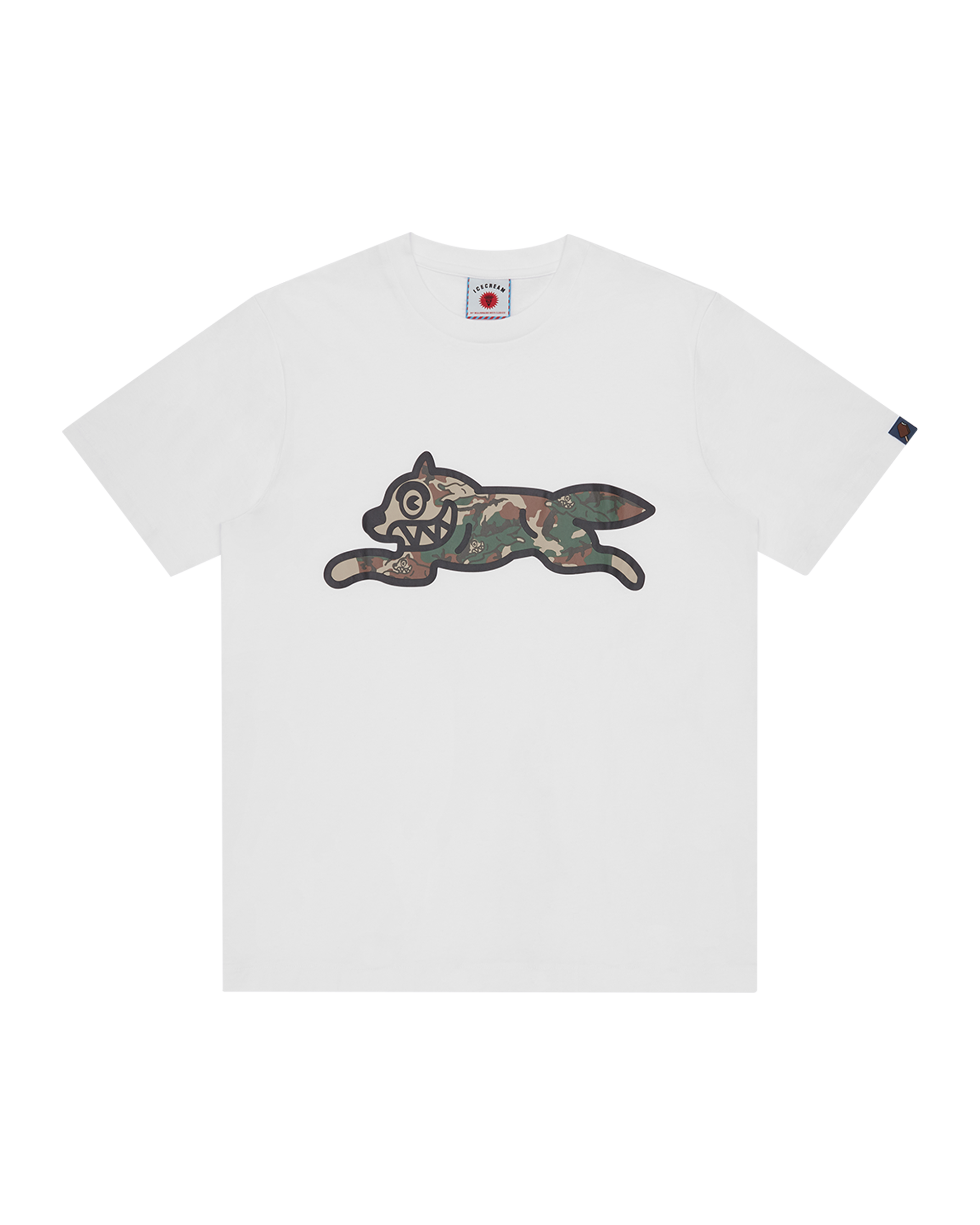 Woodland Camo Running Dog T-Shirt