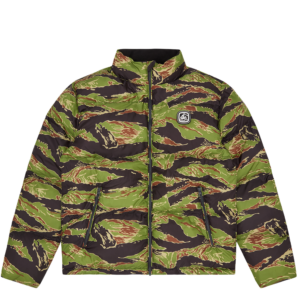 Tiger Stripe Puffer Jacket