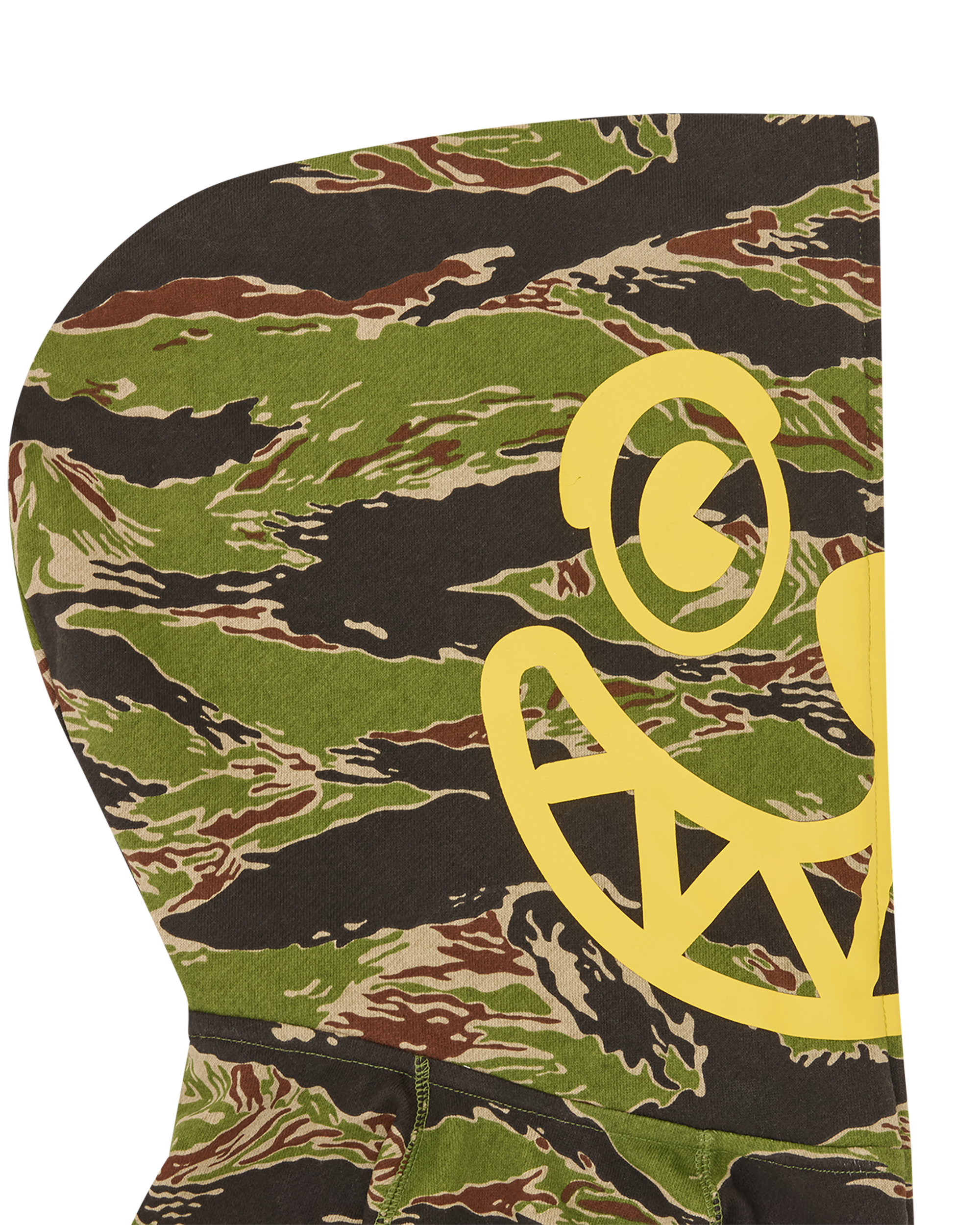 Smiley Tiger Stripe Full Zip-Through Hood - Image 6