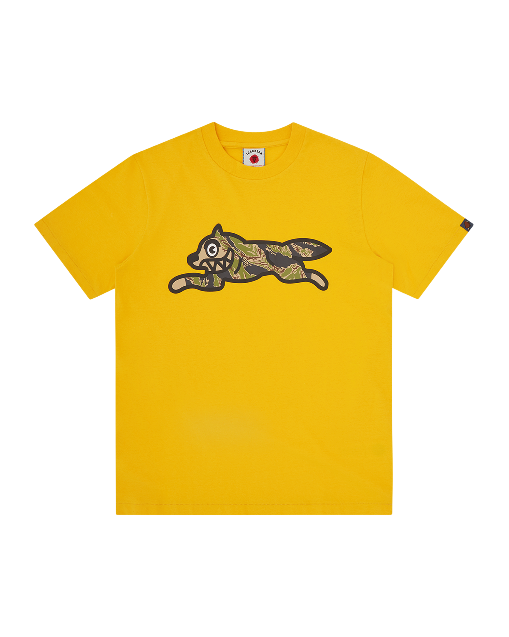 Tiger Stripe Running Dog T-Shirt