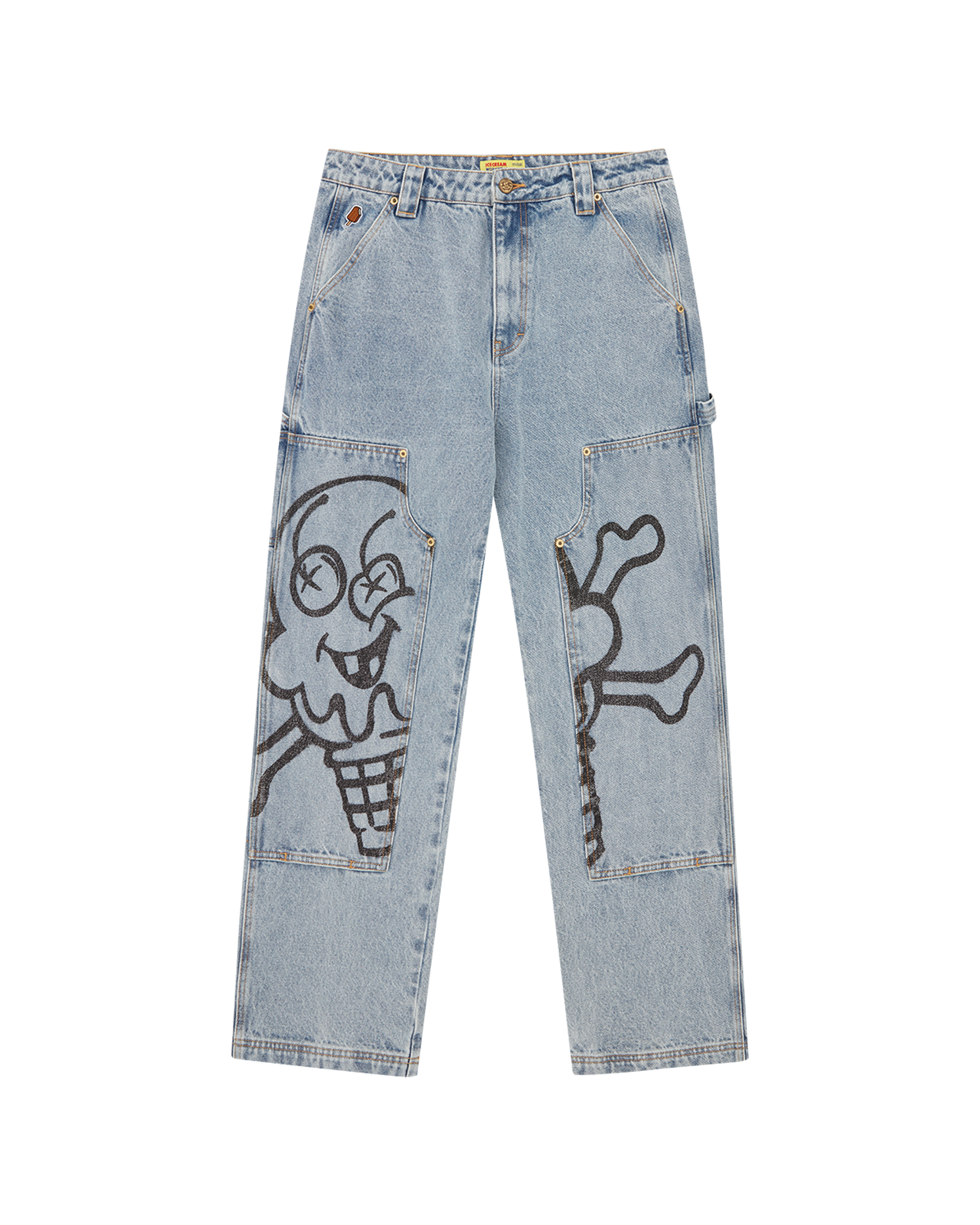 Cone & Bones Denim Carpenter Pants
