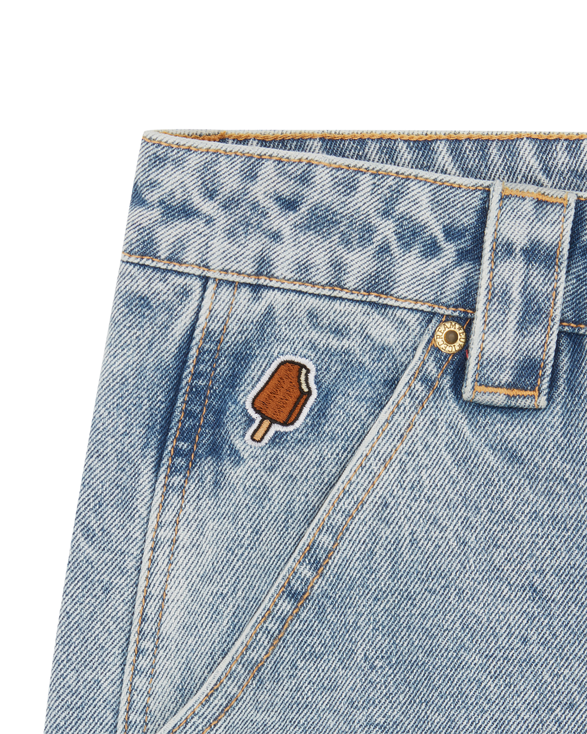 Cone & Bones Denim Carpenter Pants - Image 3