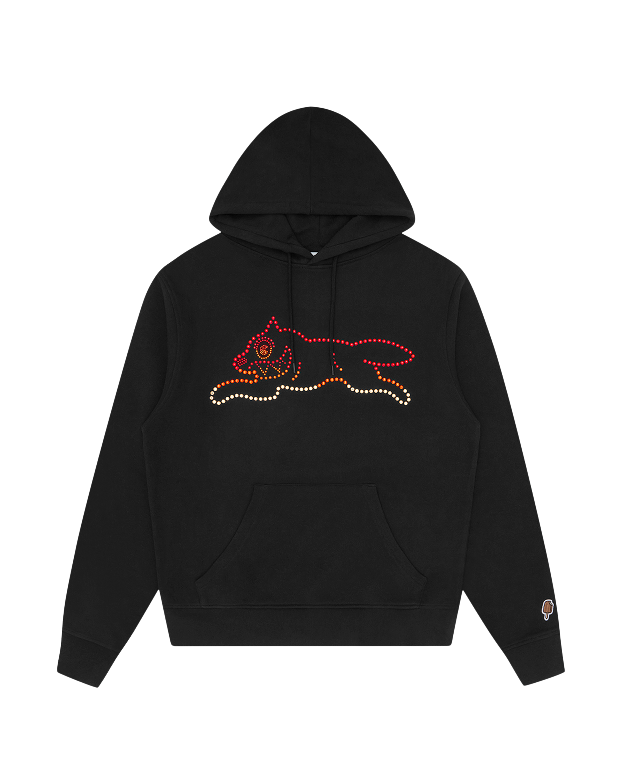 Crystal Running Dog Popover Hood