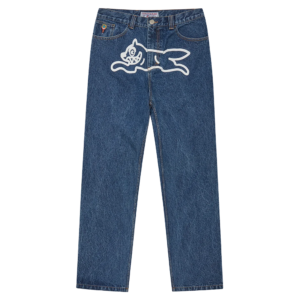 Running Dog Double Scoop Denim Pant