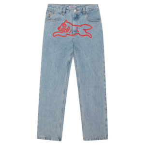 Running Dog Double Scoop Denim Pant