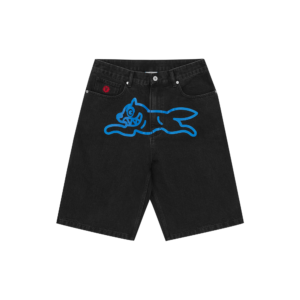 Running Dog Denim Shorts
