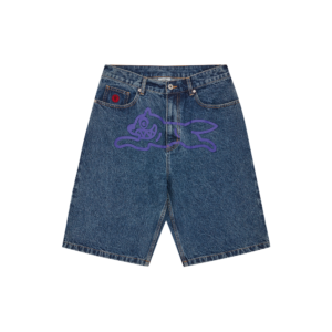 Running Dog Denim Shorts