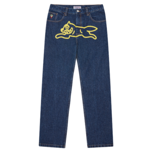 Running Dog Double Scoop Denim Pants