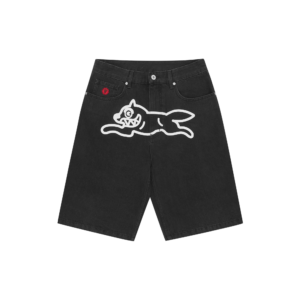 Running Dog Denim Shorts