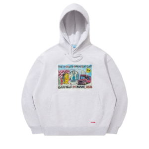 ICECREAM x Garfield Cotton Hoodie Miami