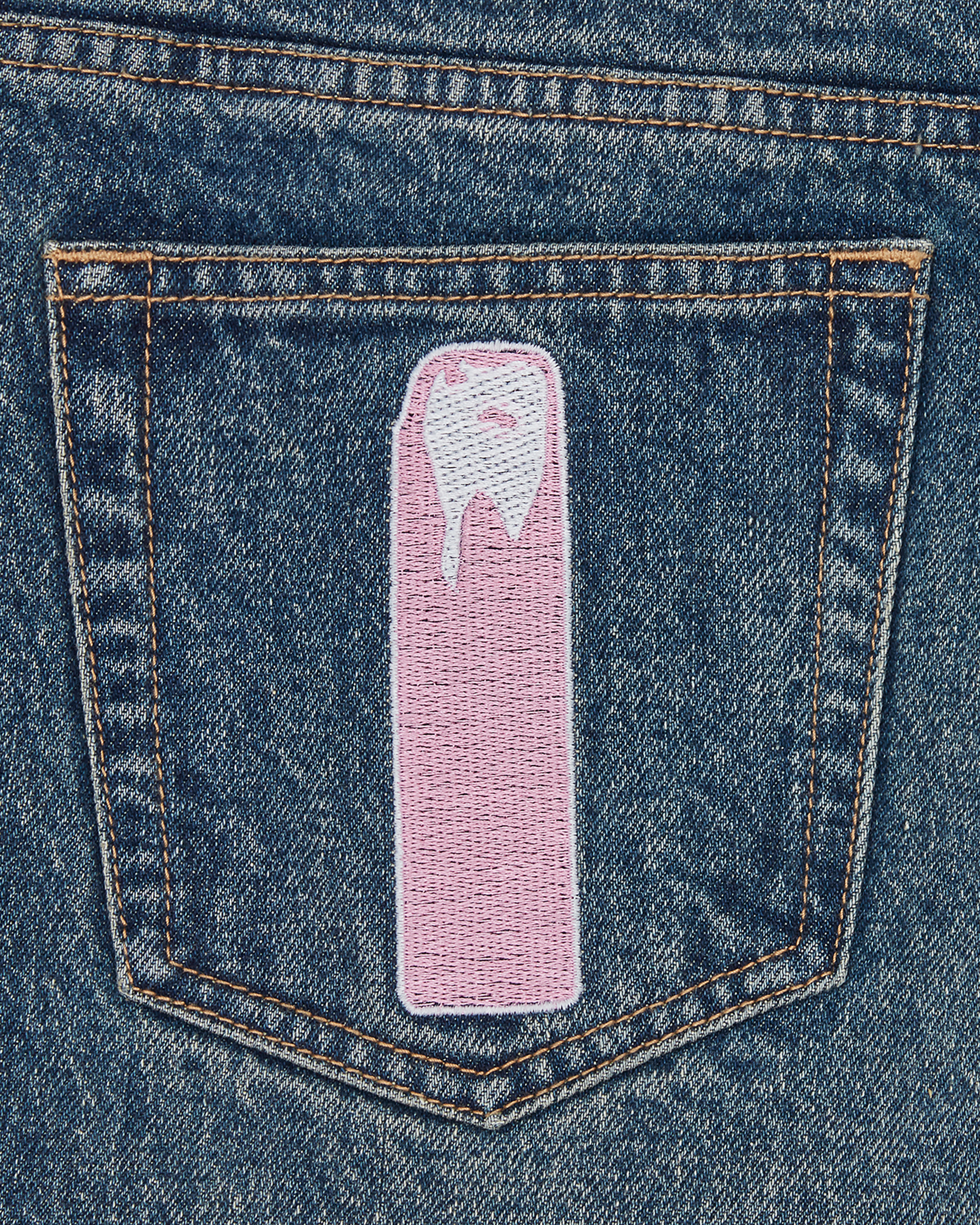 Womens Drippy Denim Pant - Image 4