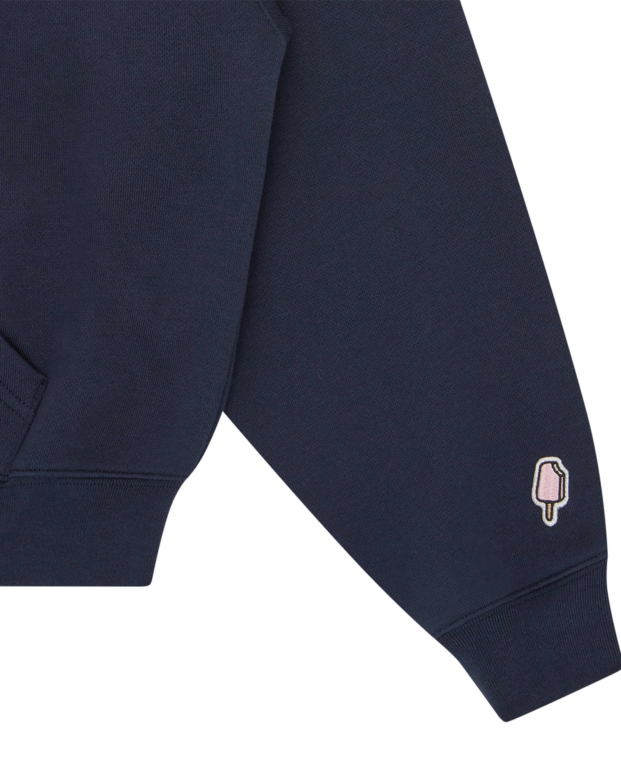 Womens Cone Cropped Zip Through Hood - Image 6