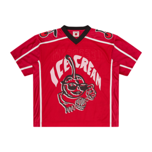 Womens Cherry Football Jersey