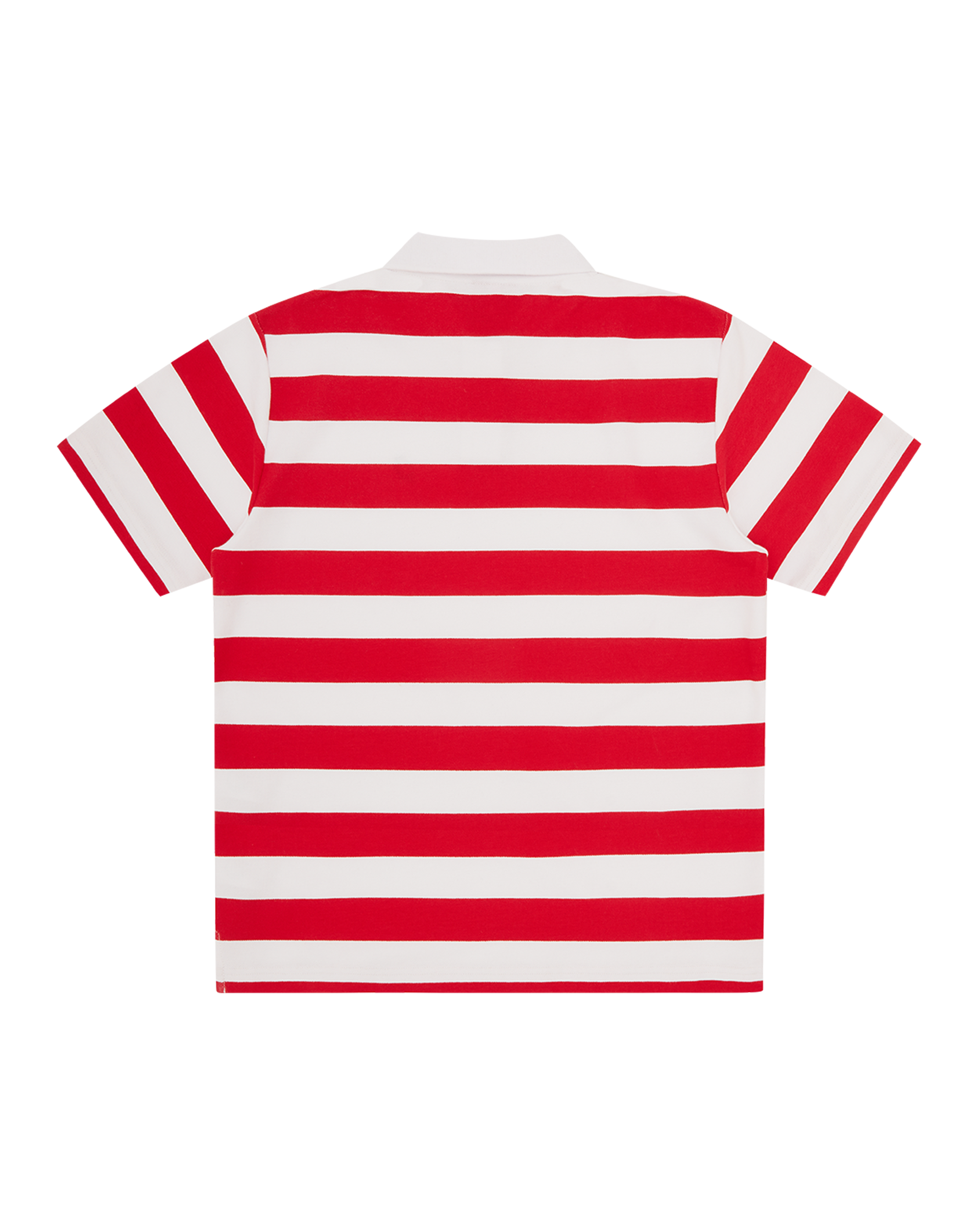 Womens Popsicle Striped Polo Shirt - Image 2