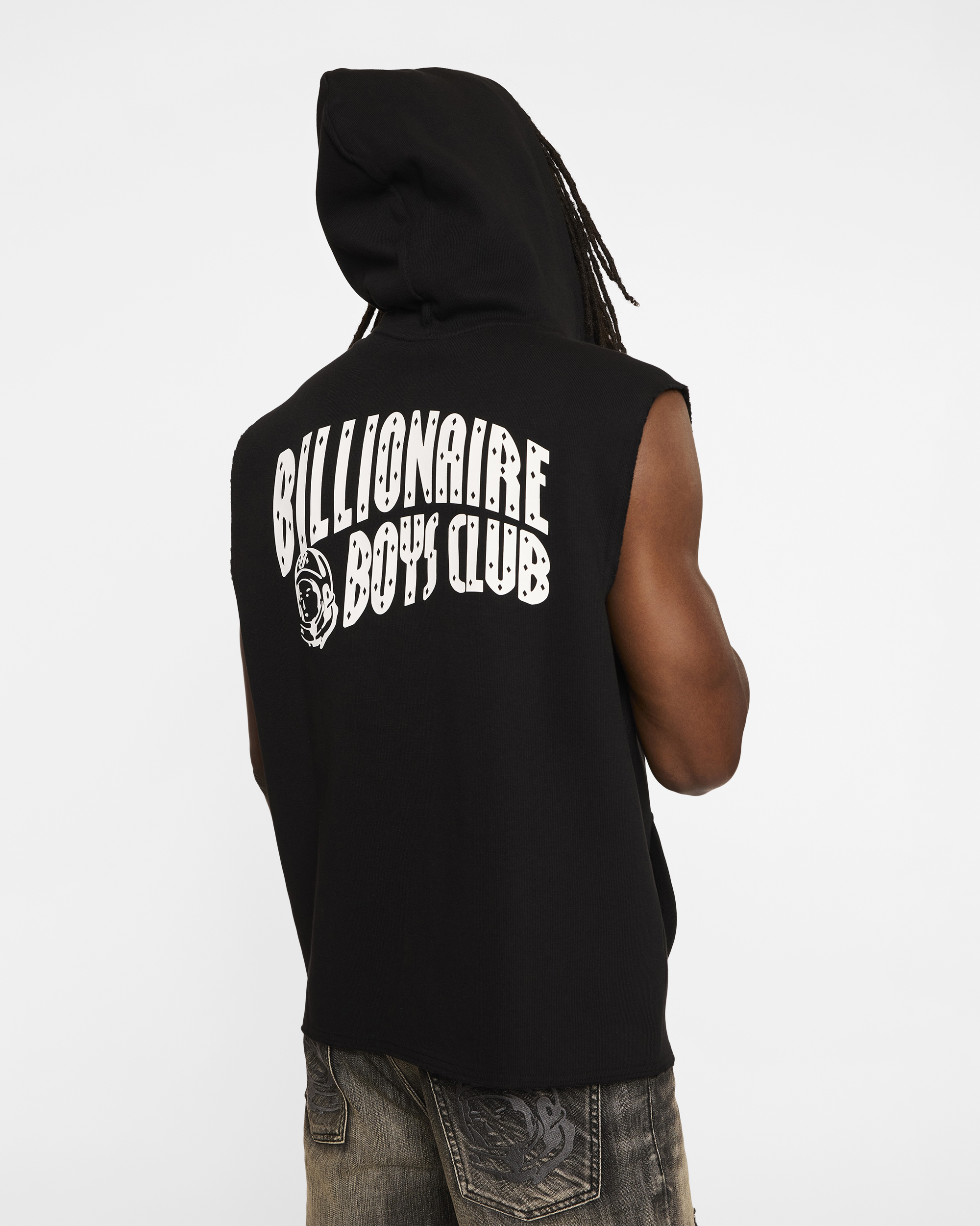 Space Sleeveless Hoodie - Image 5